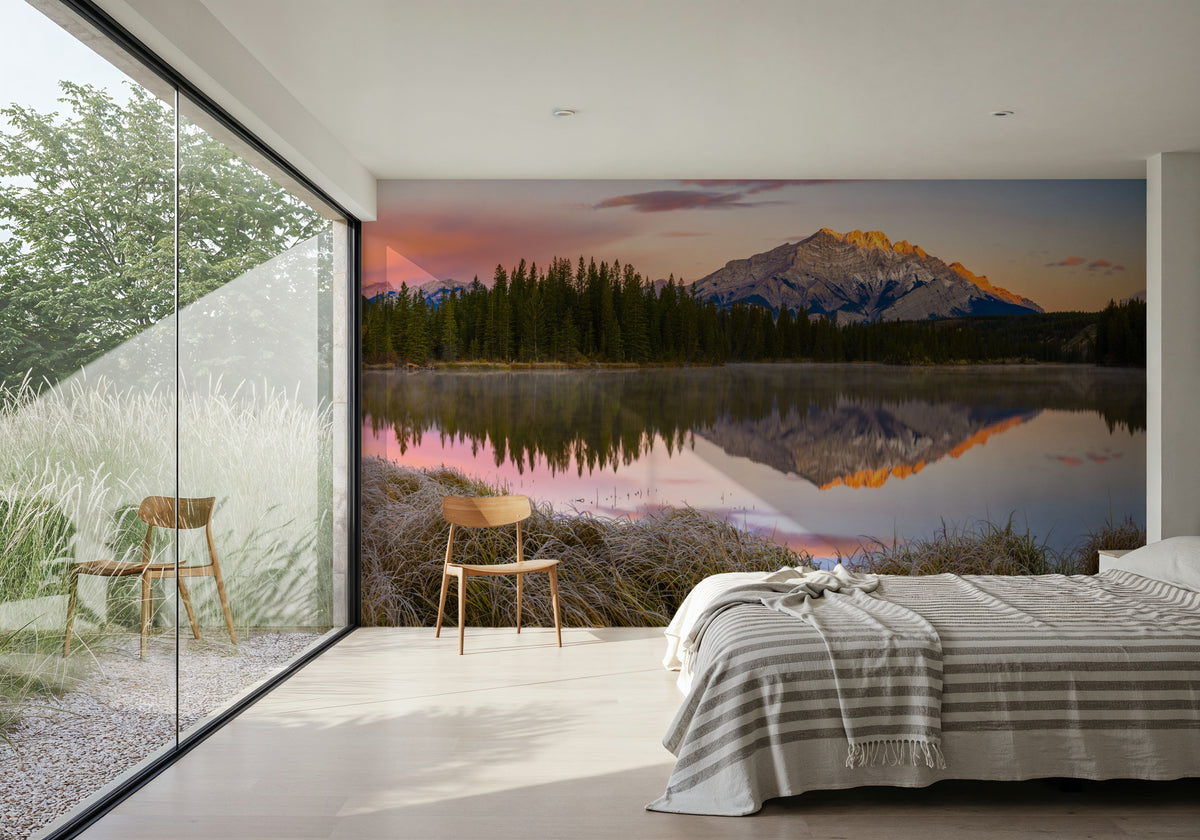 Carrot Creek Pond Mural Wallpaper - room preview 02