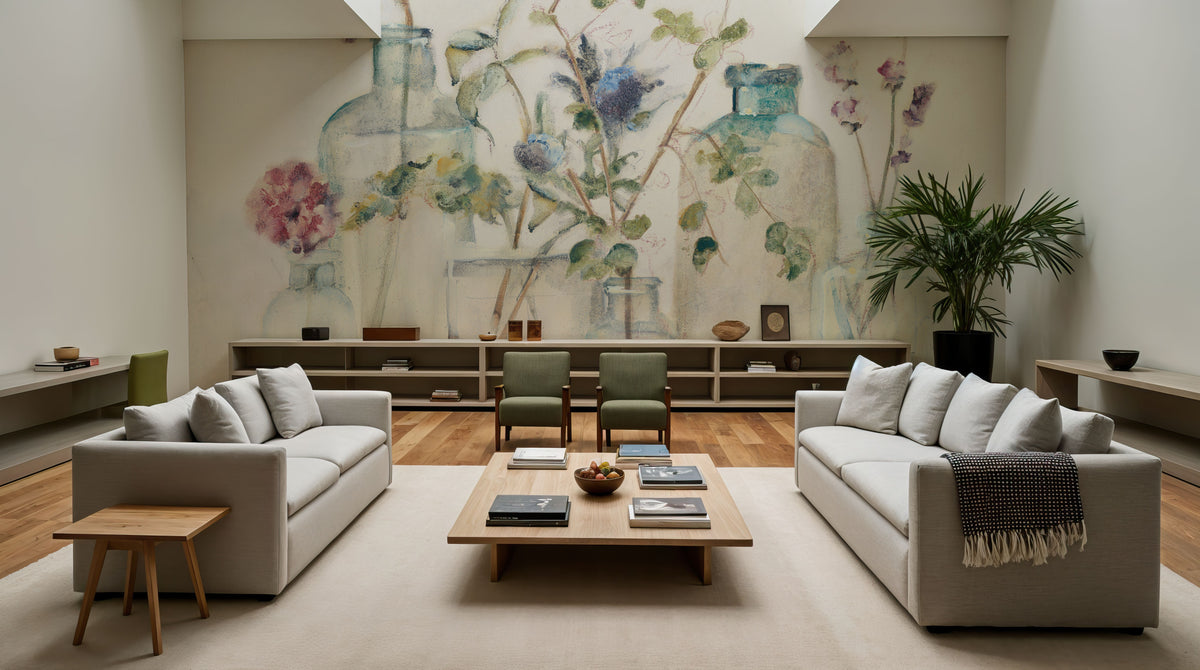 Blossoms IV Mural Wallpaper - room preview 02
