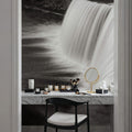 Tahquamenon Falls Mural Wallpaper - room preview 02