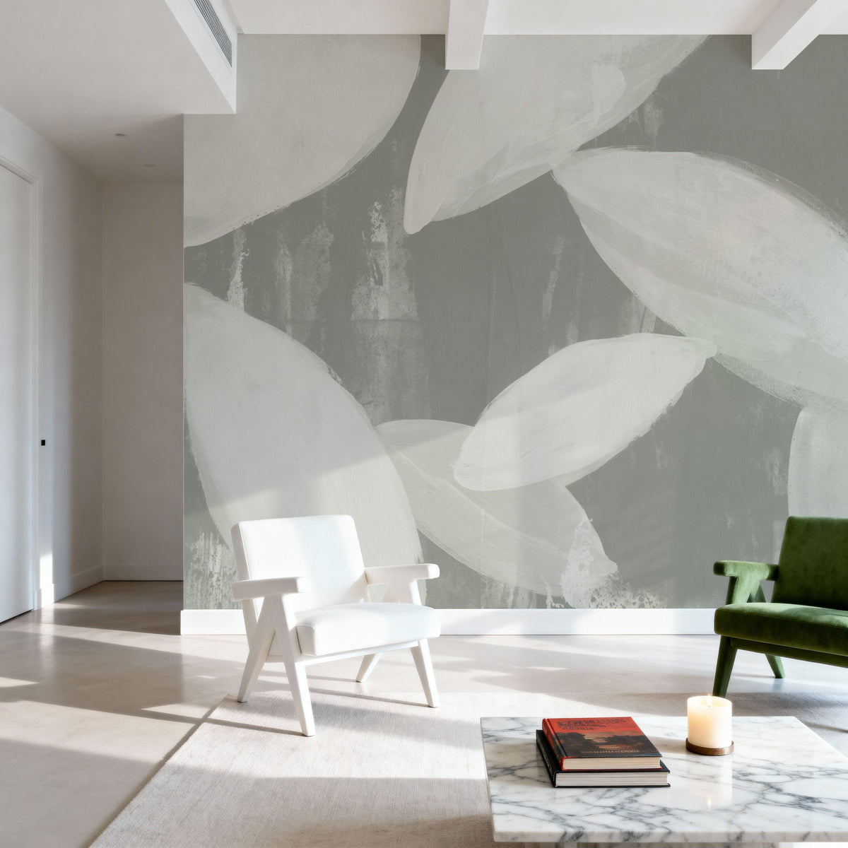 Falling Leaves II Mural Wallpaper - room preview 02
