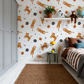 Tiger Roar Mural Wallpaper - room preview 02