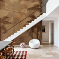 Sepia Palm Trees Mural Wallpaper - room preview 02