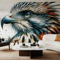 Horizon of Feathers Mural Wallpaper - room preview 02