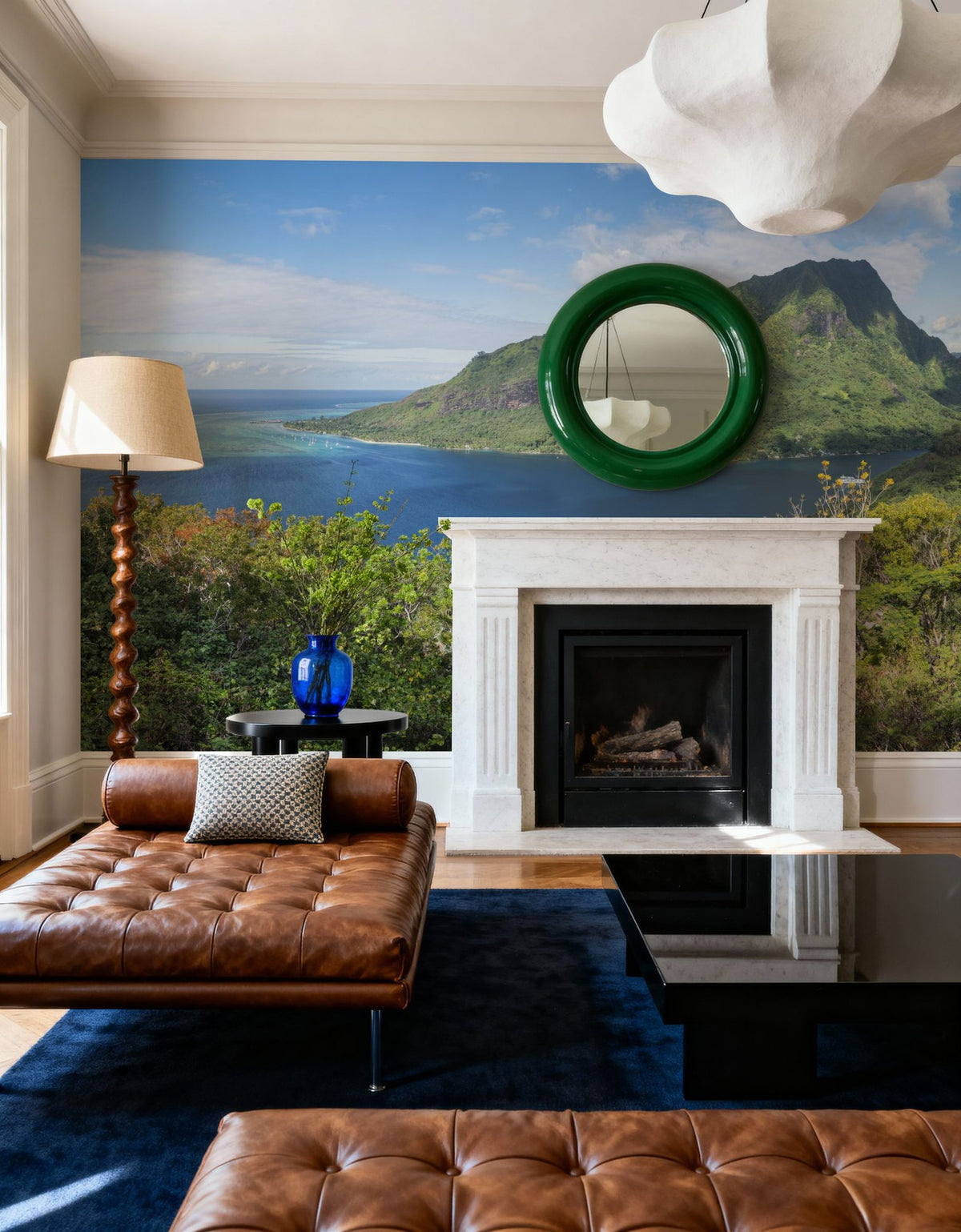 Opunohu Bay Mural Wallpaper - room preview 02