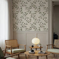 Emerald Trellis, Cloud Mural Wallpaper - room preview 02