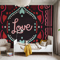 Love Sentiments Love Mural Wallpaper - room preview 02