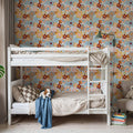 Flower Power, Light Mural Wallpaper - room preview 02
