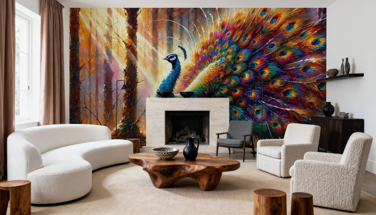 Autumn Majesty Mural Wallpaper - room preview 02