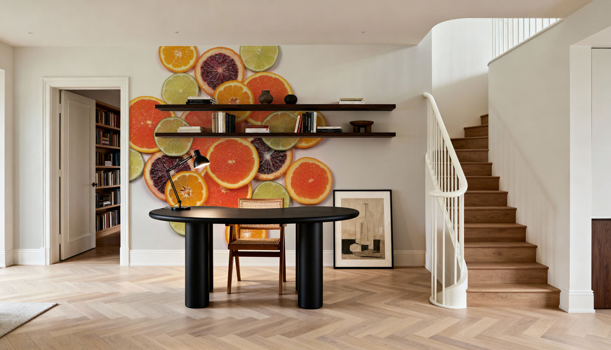 Sunny Citrus II Mural Wallpaper - room preview 02