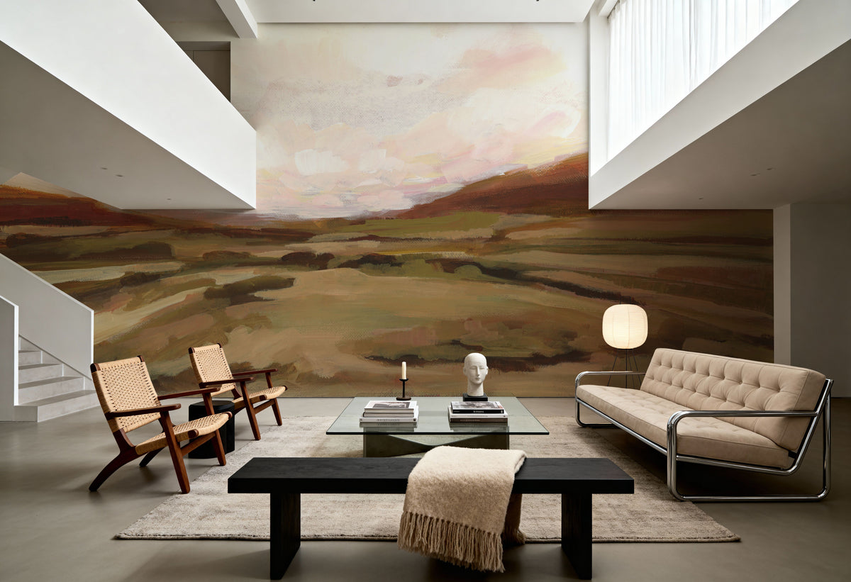 Rose Canyon Mural Wallpaper - room preview 02