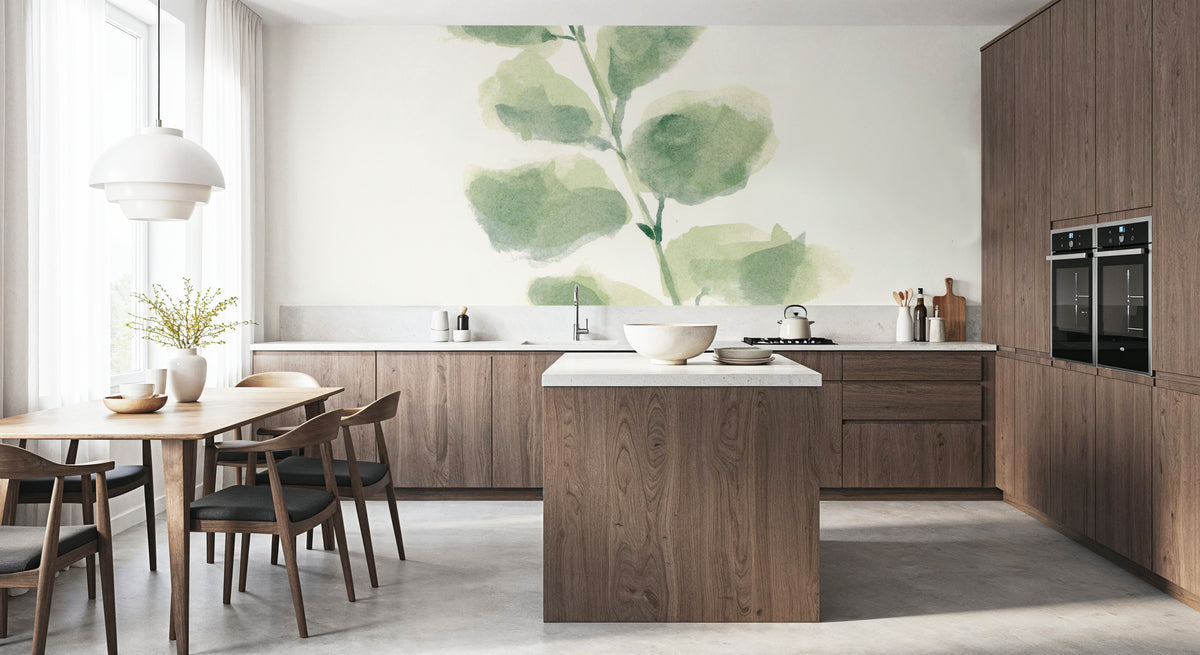 Eucalyptus II Mural Wallpaper - room preview 02