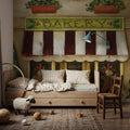 Winter Teddy Bears III Mural Wallpaper - room preview 02