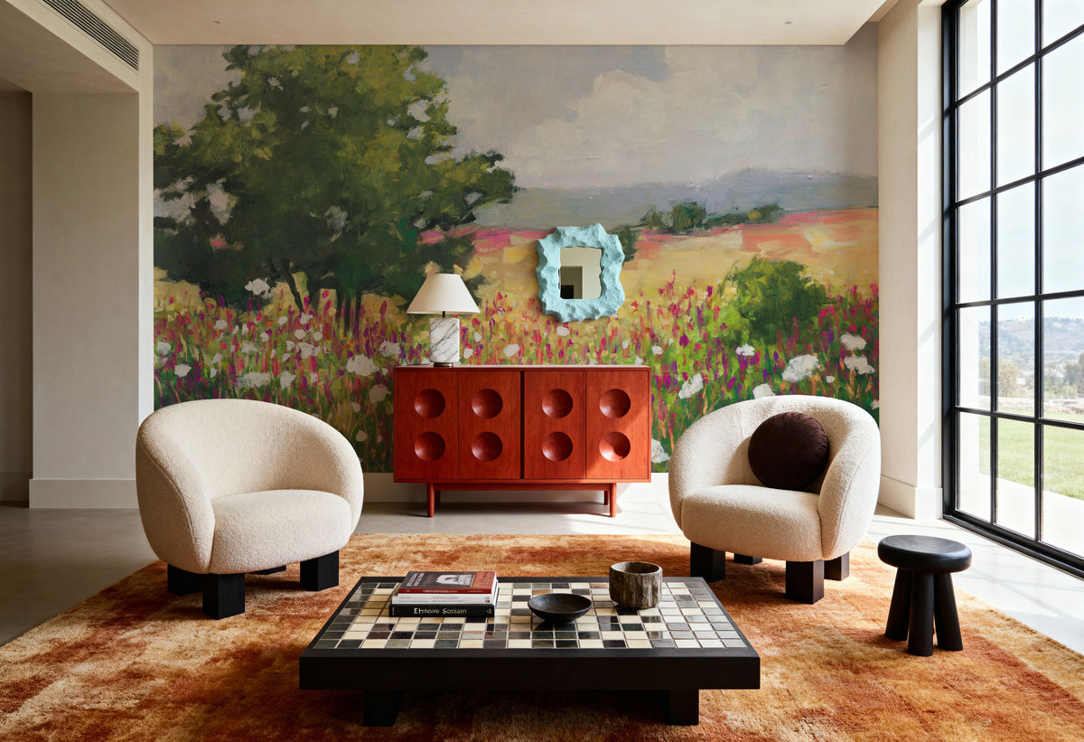 Blooming Horizon Mural Wallpaper - room preview 02