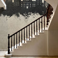 Windsor England Skyline Concrete Mural Wallpaper - room preview 02