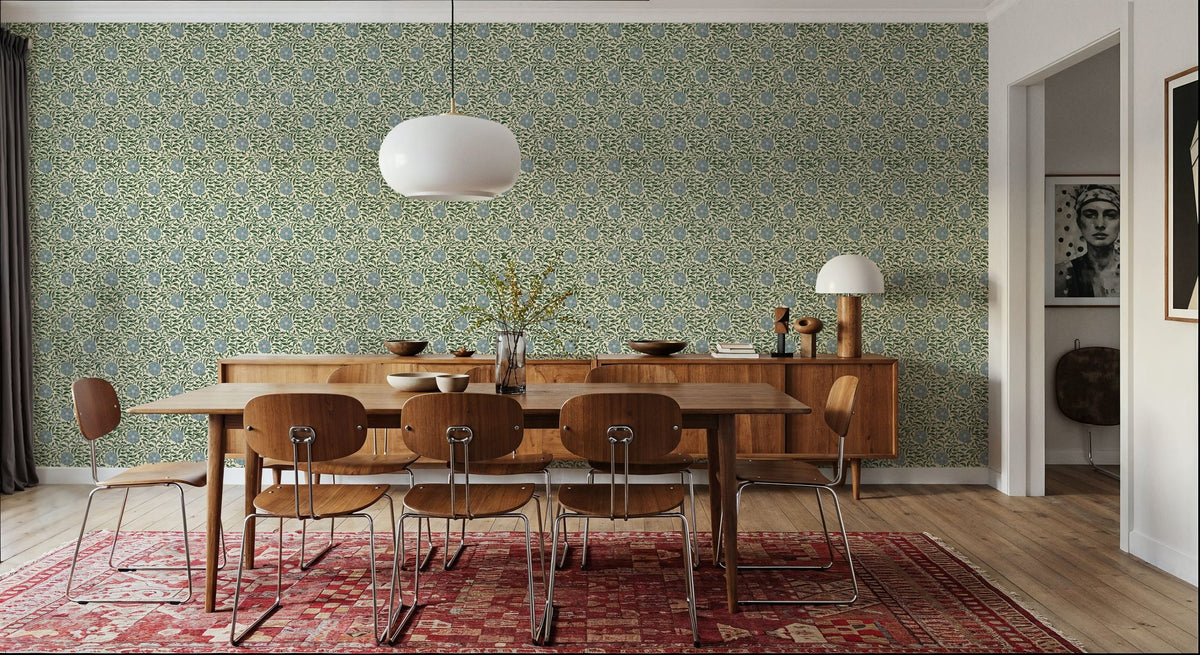 Authentique, Sky Blue Mural Wallpaper - room preview 02