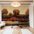 Autumn Forest III Mural Wallpaper - room preview 02