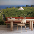 Coastal Wildflower Path Mural Wallpaper - room preview 02