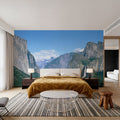Yosemite Valley Mural Wallpaper - room preview 02