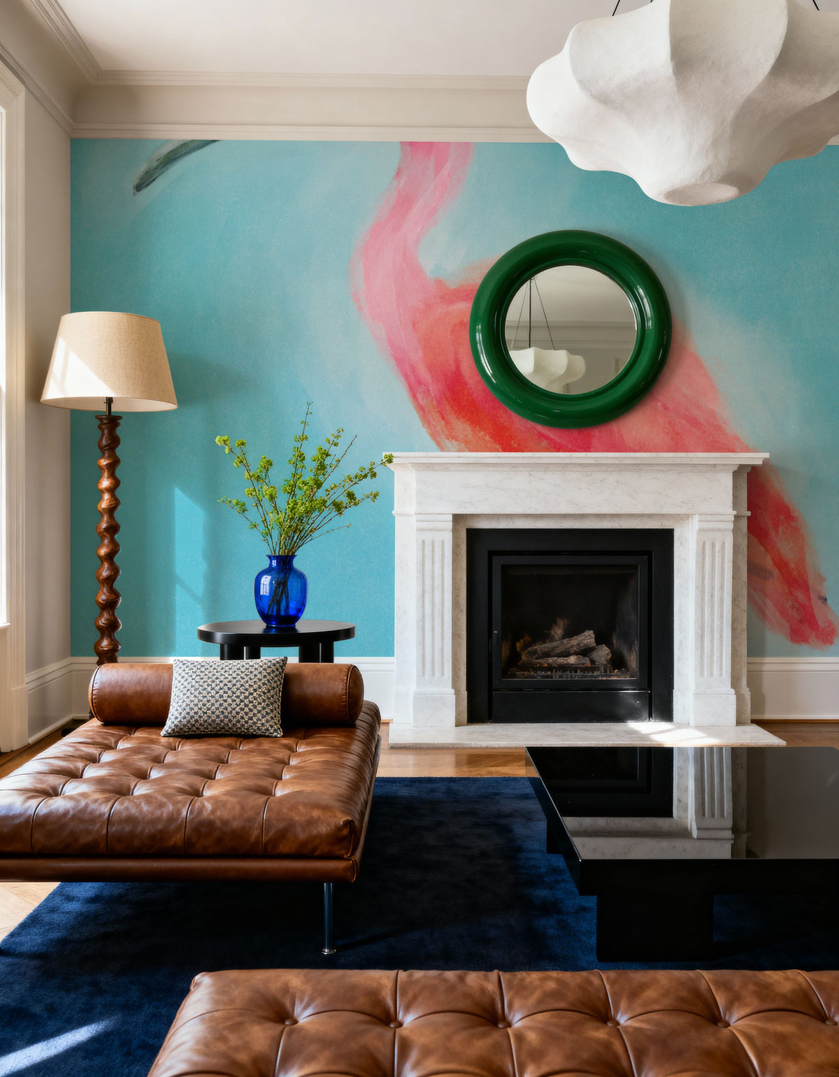 Bright Birds II Mural Wallpaper - room preview 02