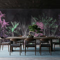 Field of Dreams Dark Bright Green Mural Wallpaper - room preview 02