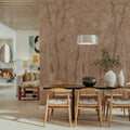 Forest Immersion Pale Terra Mural Wallpaper - room preview 02