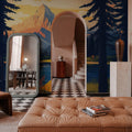 Travel Banff in Fall Mural Wallpaper - room preview 02