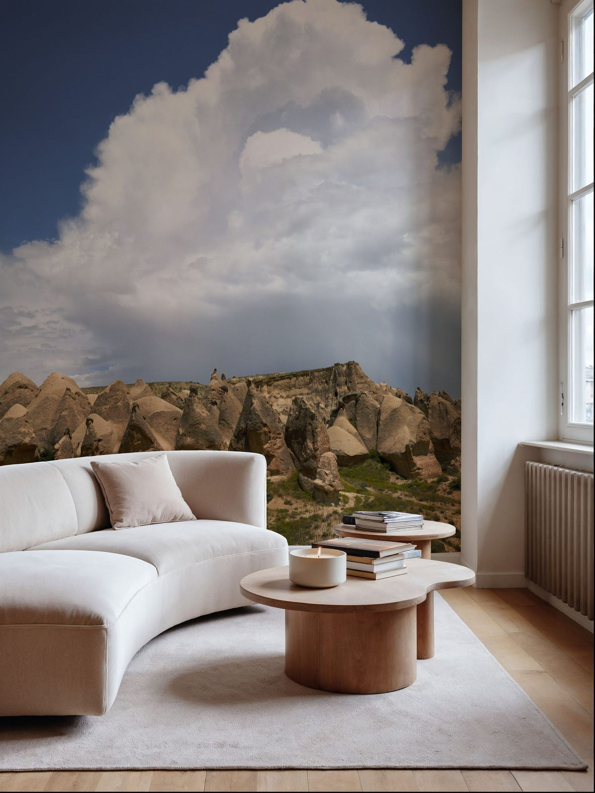 Desert Spires Mural Wallpaper - room preview 02