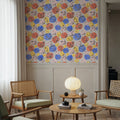 Rose Buns Mural Wallpaper - room preview 02