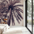 Pink Palms Horizontal Mural Wallpaper - room preview 02