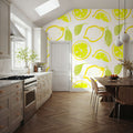 Summer Lemon Love Mural Wallpaper - room preview 02