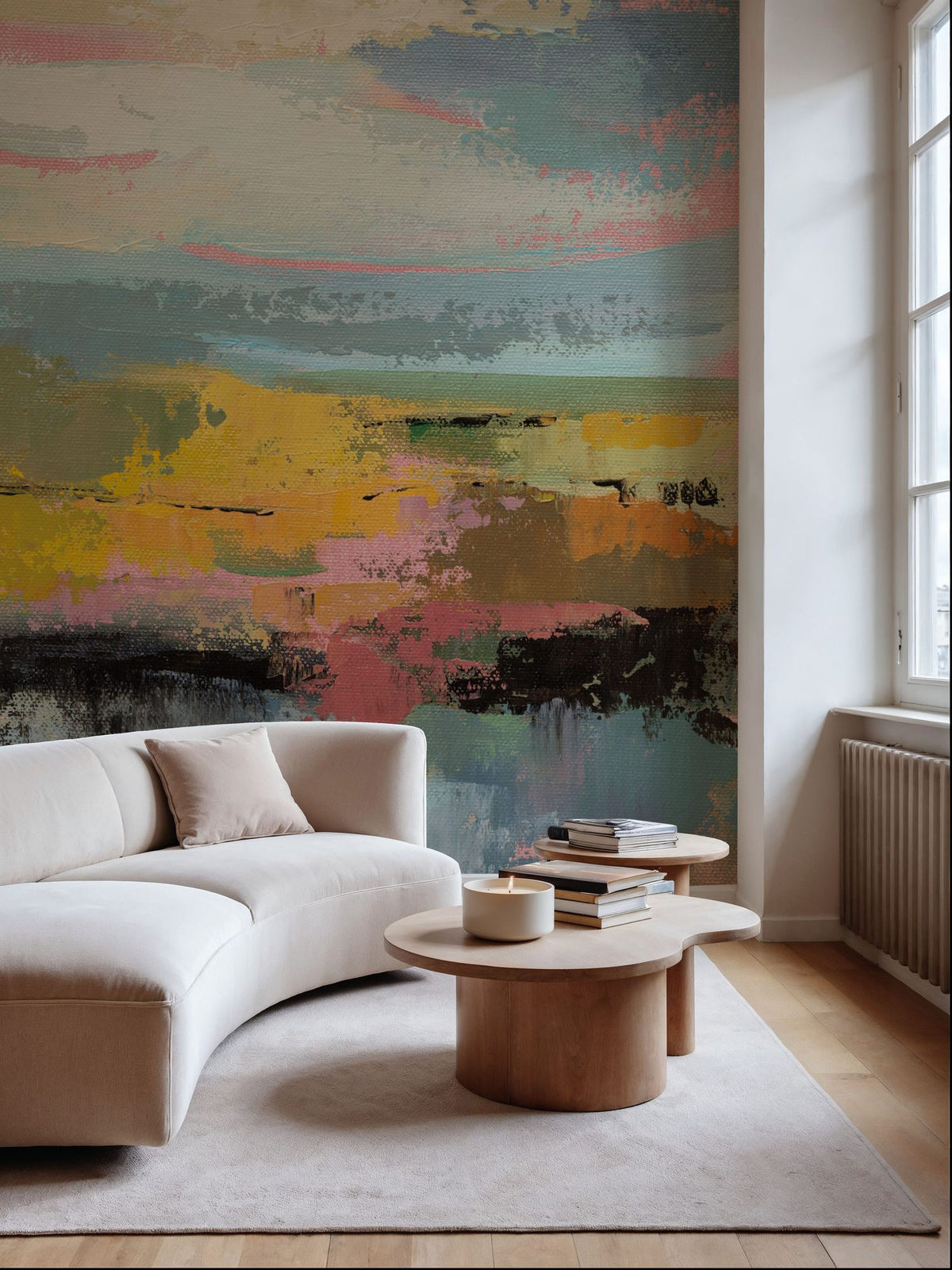 Sunny Sky I Mural Wallpaper - room preview 02