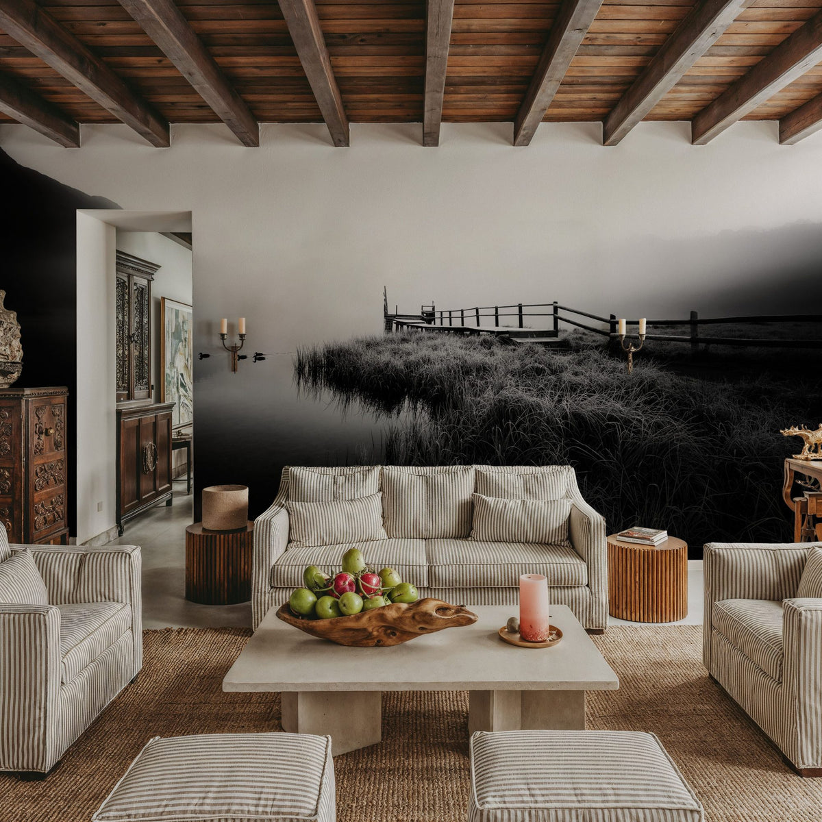 Lightfall Mural Wallpaper - room preview 02