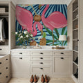 Flamingo Happy Hour I Mural Wallpaper - room preview 02
