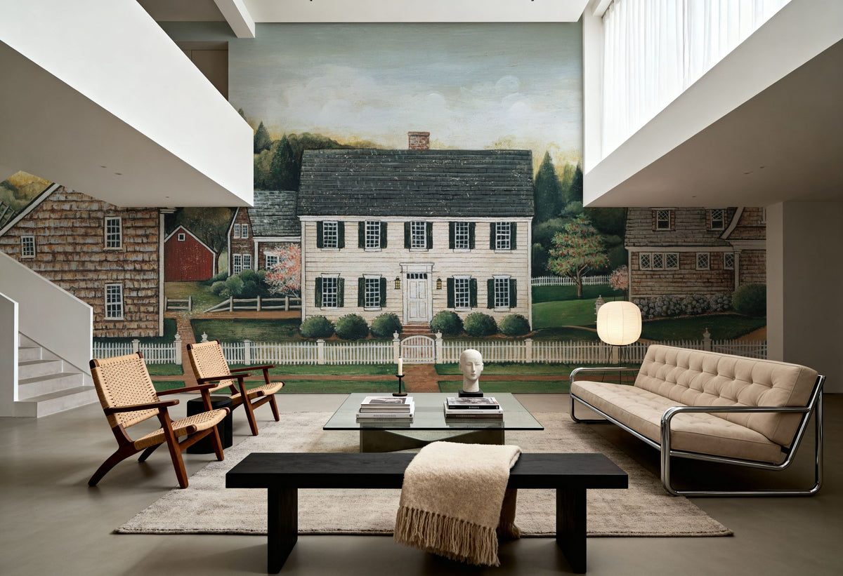 Main Street I Mural Wallpaper - room preview 02