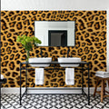 Leopard Mural Wallpaper - room preview 02