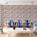 Ocean Miracles, Dusty Pink Mural Wallpaper - room preview 02
