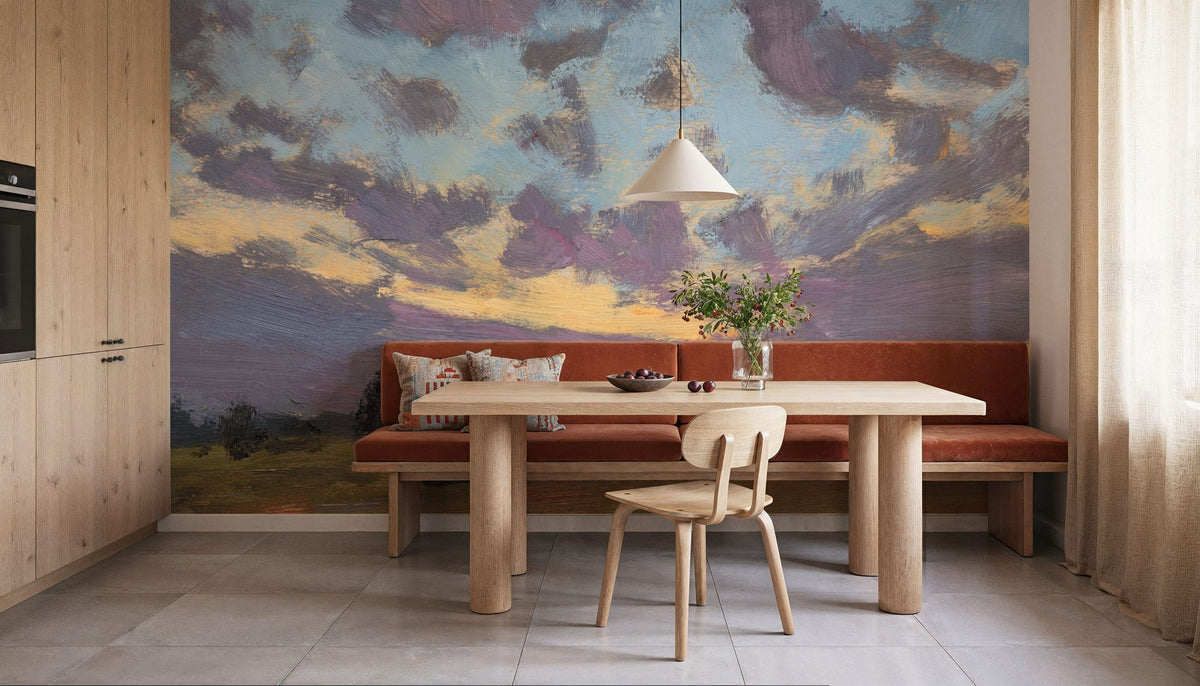 Sweeping Sunset Mural Wallpaper - room preview 02