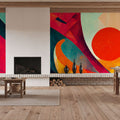 Desert Sun Mural Wallpaper - room preview 02