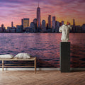 Dream NYC Sunrise Mural Wallpaper - room preview 02