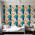 Monstera Love Mural Wallpaper - room preview 02