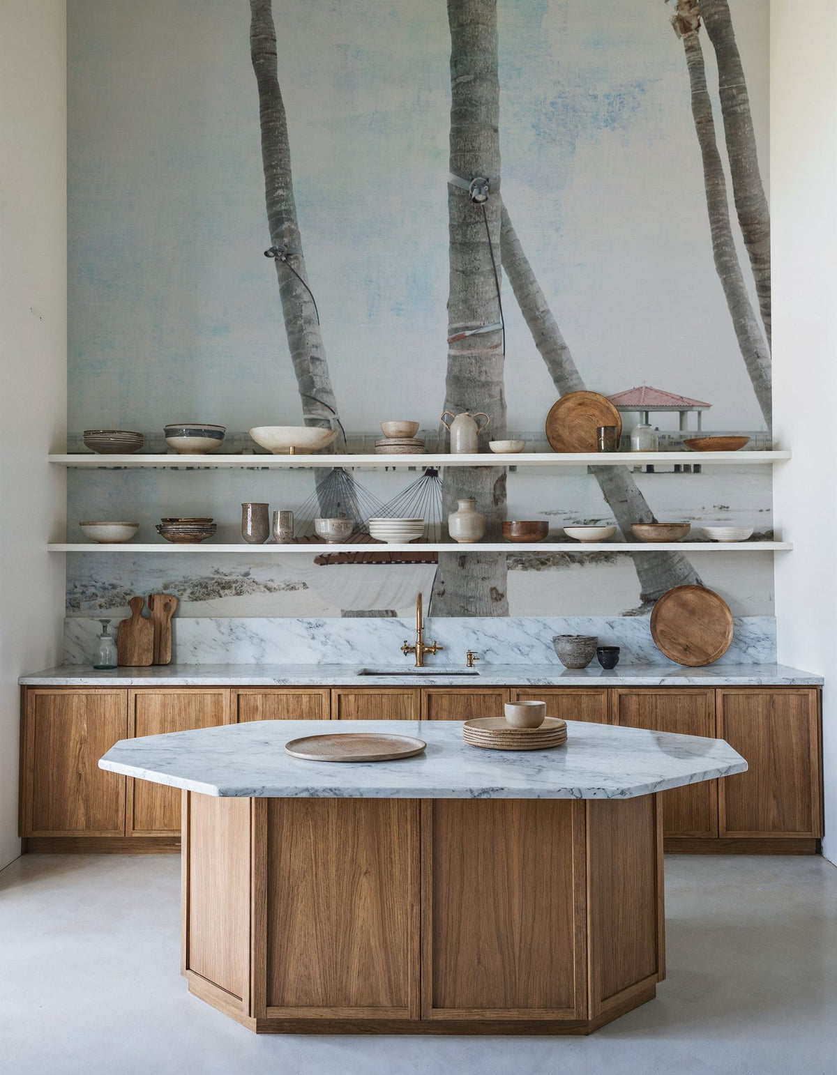 The Beach II Mural Wallpaper - room preview 02