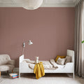 Tailor's Pin Stripe, Brick Dust Mural Wallpaper - room preview 02