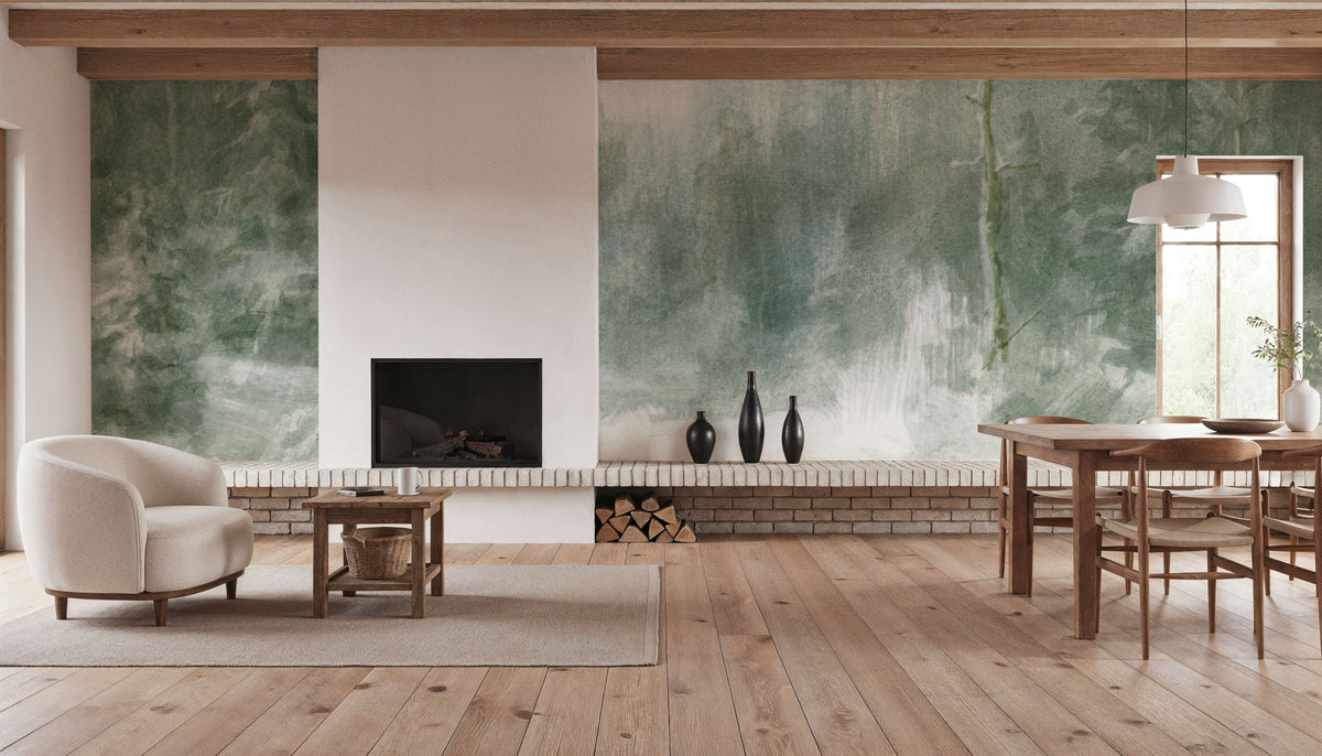 Peaceful Holiday Mural Wallpaper - room preview 02