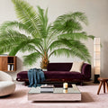 Vintage Palm Tree II Mural Wallpaper - room preview 02