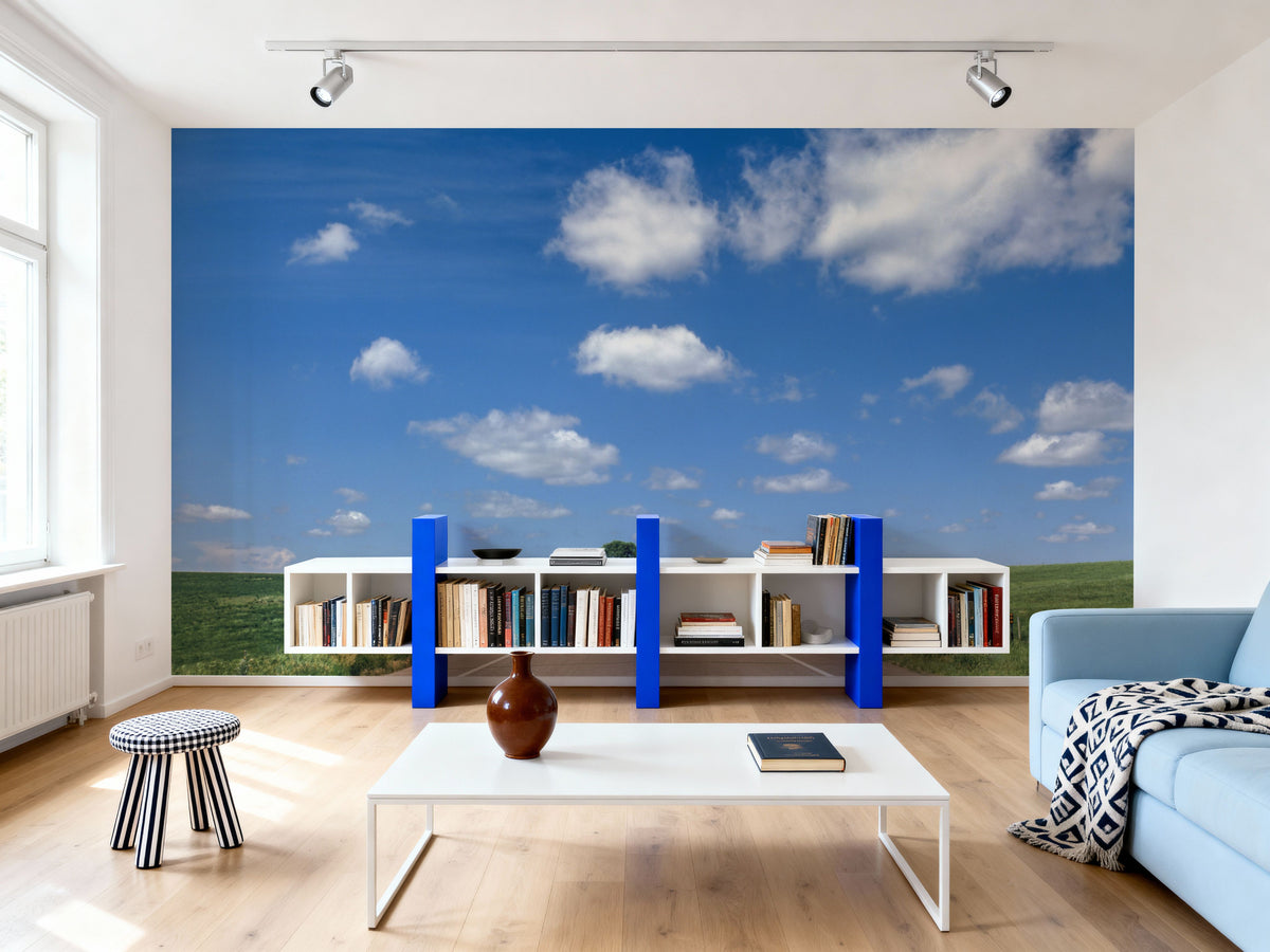 Open Road Serenity Mural Wallpaper - room preview 02