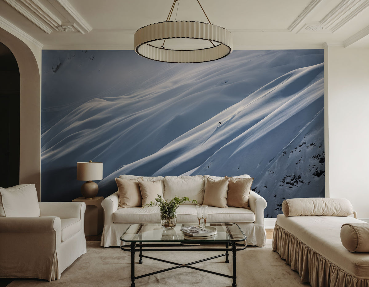 Ski Free Mural Wallpaper - room preview 02