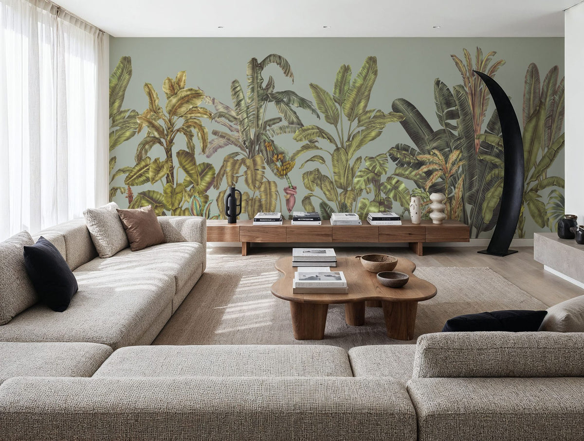 Madagascar Foliage, Sky Mural Wallpaper - room preview 02