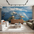 Lofoten Rainbow Mural Wallpaper - room preview 02