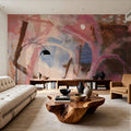 Tangled Trees Mural Wallpaper - room preview 02