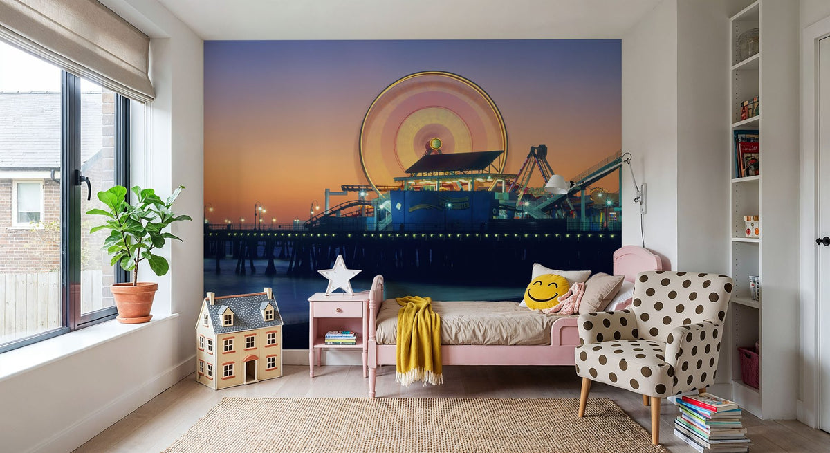 Twilight Carnival Mural Wallpaper - room preview 02